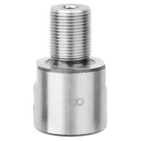 Lathe Headstock Spindle Adapter, Chuck Connecting Rod Stainless Steel M14*1 for K01-50/63 K02-50/63 Lathe Chuck Woodworking Lathe (10mm Handle*M14*1)