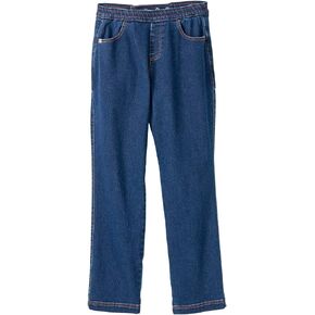 Women’s Self Or Assisted Dressing Adaptive Open-Back Jeans - Dark Wash LGE
