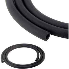 Fitvell 3/8 بوصة ID خرطوم خط الوقود 10FT NBR المطاط دفع قفل خرطوم الوقود 300PSI لمحركات أنظمة وقود السيارات