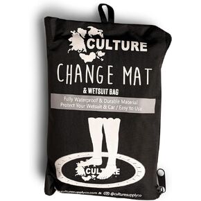Culture Supply Surf Changing Mat and Wetsuit Bag - Surfing, Beach, SUP, Kayak