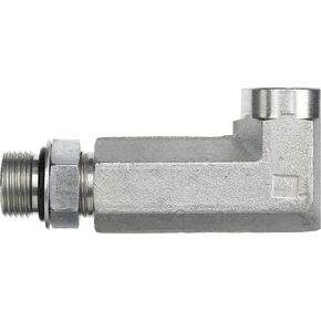 Brennan Industries 6805-L-08-06-NWO-FG فولاذ مزورة 90 درجة مرفق أنبوب طويل، 3/4 بوصة - 16 SAE ORB × 3/8 بوصة - 18 خيط NPTF، 1/2 بوصة ذكر قابل للتعديل على شكل حلقة دائرية × 1/2 بوصة NPTF أنثى in Kuwait