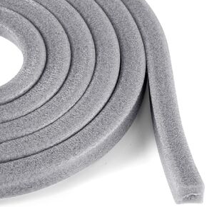 Shihanee Foam Backer Rod, Foam Concrete Caulking Caulk Saver for Gaps and Joints, Square Shape Rope Caulk, Flexible Cuttable Backer Strip for Concrete Caulking Filler(White,65 ft X 1/2 Inch)