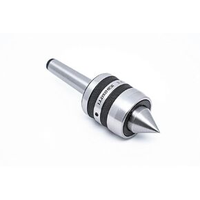 LLDSIMEX MT2 Medium Duty Live Center Morse Taper 2MT Triple Bearing Lathe Medium Duty (Morse Taper MT2)