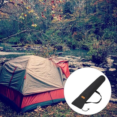 1pcbags لبكرة كبيرة التخييم تحمل شريط السفر الصيد خيمة حالة منظم عصا الرحلات حقيبة في الهواء الطلق، لمعالجة الأعمدة، والعتاد الناقل حاوية القطب قضيب تخزين المشي لمسافات طويلة Xcm in Saudi Arabia