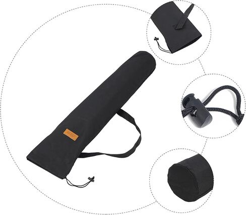1pcbags لبكرة كبيرة التخييم تحمل شريط السفر الصيد خيمة حالة منظم عصا الرحلات حقيبة في الهواء الطلق، لمعالجة الأعمدة، والعتاد الناقل حاوية القطب قضيب تخزين المشي لمسافات طويلة Xcm in Saudi Arabia