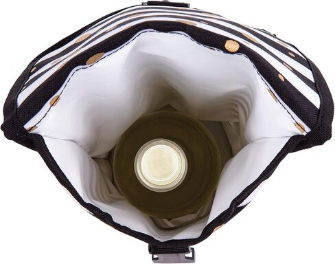 PackIt Freezable Wine, Black Bag, Large in Kuwait