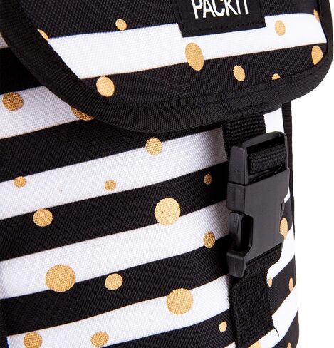 PackIt Freezable Wine, Black Bag, Large in Kuwait