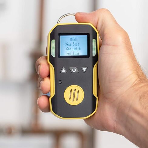 مقياس ثاني أكسيد الكربون للحاضنات | الولايات المتحدة الأمريكية معايرة NIST | شحن USB | إنذار الصوت والضوء والاهتزاز القابل للتعديل | 0-10% ثاني أكسيد الكربون | in Kuwait