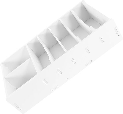 STOBOK Receipt Banknote Box Money Drawer Insert Tray Desktop File Organizer Cash Tray Replacement Cash Drawer Tray Storage Boxes Trays Money Organizer PVC Foam Board Bill Currency White in Saudi Arabia