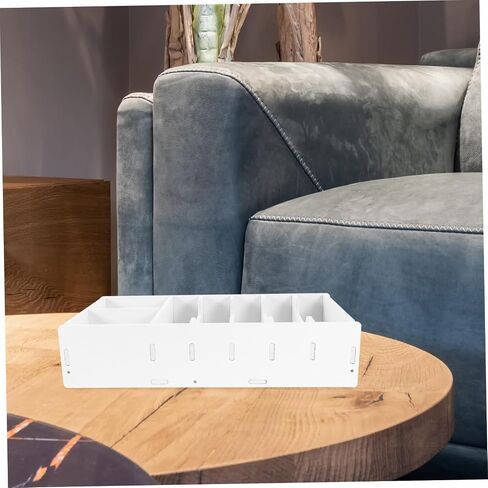 STOBOK Receipt Banknote Box Money Drawer Insert Tray Desktop File Organizer Cash Tray Replacement Cash Drawer Tray Storage Boxes Trays Money Organizer PVC Foam Board Bill Currency White in Saudi Arabia
