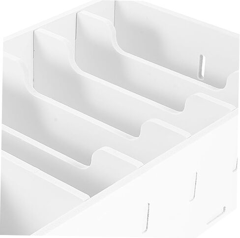 STOBOK Receipt Banknote Box Money Drawer Insert Tray Desktop File Organizer Cash Tray Replacement Cash Drawer Tray Storage Boxes Trays Money Organizer PVC Foam Board Bill Currency White in Saudi Arabia