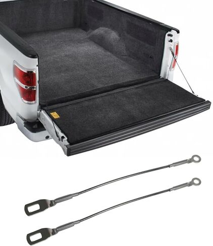 كابل الباب الخلفي Zlirfy، زوج واحد من كابلات الباب الخلفي، كابل دعم الباب الخلفي، كابلات البوابة الخلفية، ملحقات السيارة الخلفية، أشرطة دعم البوابة للجانب الأيسر والأيمن، استبدل #65770-04030 in Kuwait