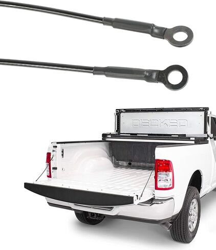 كابل الباب الخلفي Zlirfy، زوج واحد من كابلات الباب الخلفي، كابل دعم الباب الخلفي، كابلات البوابة الخلفية، ملحقات السيارة الخلفية، أشرطة دعم البوابة للجانب الأيسر والأيمن، استبدل #65770-04030 in Kuwait