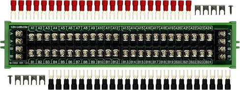 Barrier Terminal Block Power Distribution Module (2x6 Position, DIN Rail Mount) in Saudi Arabia