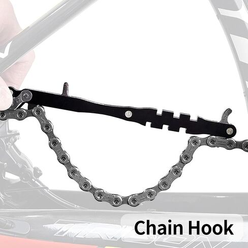 أداة فحص سلسلة الدراجة من DIVIC - مجموعة أدوات كسر السلسلة مع أداة محاذاة فرامل قرص الدراجة قطعتين ومنظم فجوة فرامل القرص قطعتين - أداة سلسلة الدراجة - أداة سلسلة الدراجة in Kuwait