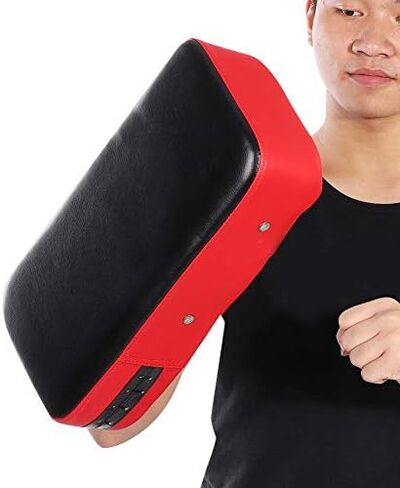 VGEBY1 Kickboxing Kick pad Taekwondo Kick Pad Strike Shield Blocking Pad PU Leather for Boxing Martial Art Kickboxing Training(Red) Sports Equipment in Saudi Arabia