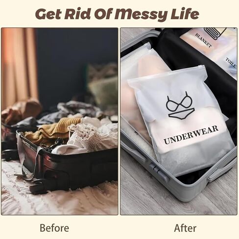 BYXVSBYS 20 Pack Hospital Bags for Labor and Delivery,11 x 14 Inch Maternity Hospital Bag Essentials for Mommy Dad Newborn Baby,Diaper Bag Organizing Pouches First Time New Mom Must Haves in Kuwait