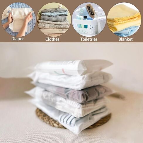 BYXVSBYS 20 Pack Hospital Bags for Labor and Delivery,11 x 14 Inch Maternity Hospital Bag Essentials for Mommy Dad Newborn Baby,Diaper Bag Organizing Pouches First Time New Mom Must Haves in Kuwait