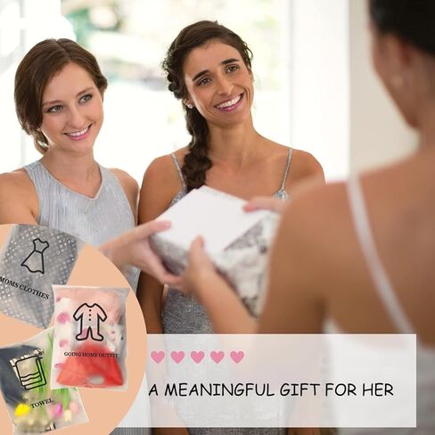 BYXVSBYS 20 Pack Hospital Bags for Labor and Delivery,11 x 14 Inch Maternity Hospital Bag Essentials for Mommy Dad Newborn Baby,Diaper Bag Organizing Pouches First Time New Mom Must Haves in Kuwait