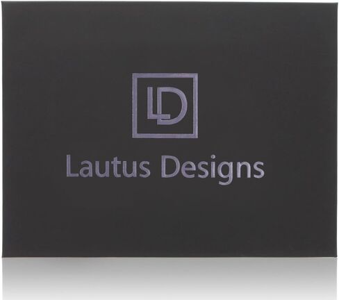 Junior Zippered Business Padfolio with 5x8 Notepad - Black Faux Leather A5 Binder Portfolio & Organizer Folder with 8 Inch Tablet Sleeve by Lautus Designs in Saudi Arabia