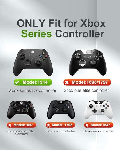 مرفق المجاذيف لوحدة تحكم سلسلة Xbox، ومجدافان قابلان للبرمجة، وميزة الذاكرة، ومقبس صوت 3.5 ملم - غير متوافق مع وحدات تحكم Xbox One S/X in Kuwait