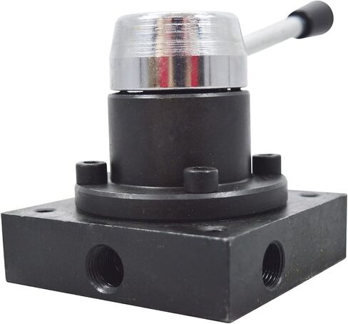 Maisutseb أداة هيدروليكية صمام ثلاثي الاتجاهات بأربعة مواضع 3/8 "خيوط NPT صمام هيدروليكي بأربعة مواضع موزع زيت أداة هيدروليكية متينة in Kuwait