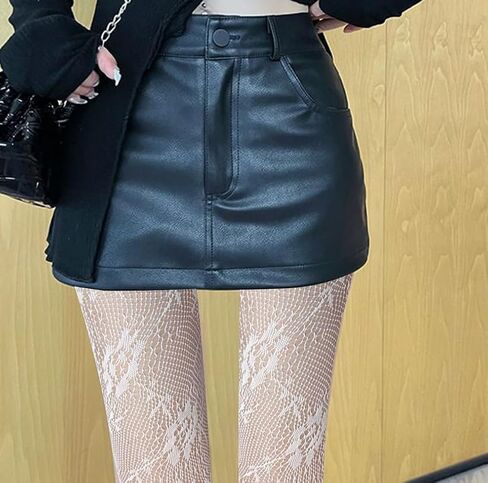 QFSH Women Sexy Fishnet Stockings Lace Stockings Black Fish Net Tights Pantyhose in Saudi Arabia