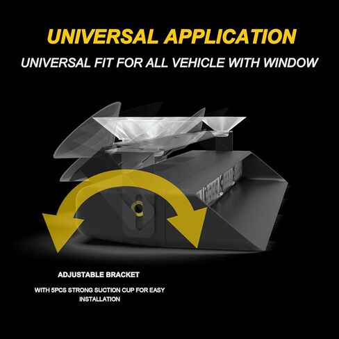 KAMOPA الأبيض العنبر الطوارئ داش أضواء ستروب 14 بوصة الزجاج الأمامي قناع ضوء بار مع شفط كأس يتصاعد لمركبات البناء سحب الشاحنات in Kuwait