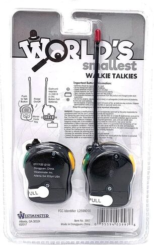 F&T Worlds Smallest Walky Talkies in Saudi Arabia