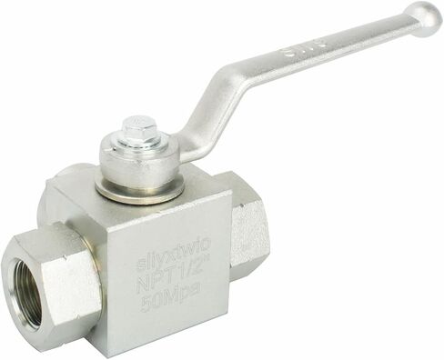 Hydraulic Ball Valve, 2 Way 7250 PSI High Pressure Ball Valve, NPT 1/2'' Heavy Duty Shut Off Valve in Saudi Arabia