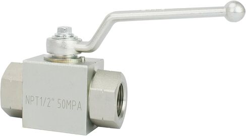 Hydraulic Ball Valve, 2 Way 7250 PSI High Pressure Ball Valve, NPT 1/2'' Heavy Duty Shut Off Valve in Saudi Arabia