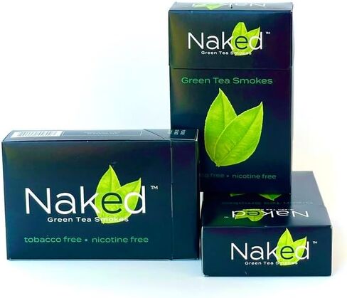 Naked Green Tea Cigarettes Nicotine-Free Tobacco-Free: 3-pack BOLD Bundle in Saudi Arabia