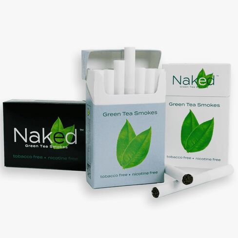 Naked Green Tea Cigarettes Nicotine-Free Tobacco-Free: 3-pack BOLD Bundle in Saudi Arabia