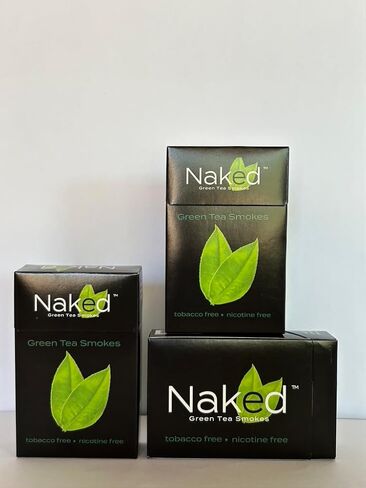 Naked Green Tea Cigarettes Nicotine-Free Tobacco-Free: 3-pack BOLD Bundle in Saudi Arabia
