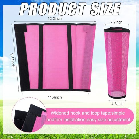 Hosuly 10 Pcs Mesh Fly Masks Fly Boots with Ears Set for Horses Flower Breathable Horse Fly Masks Mesh Fly Leggings for Horse Care Smooth UV Protection for Horses(Medium) in Saudi Arabia