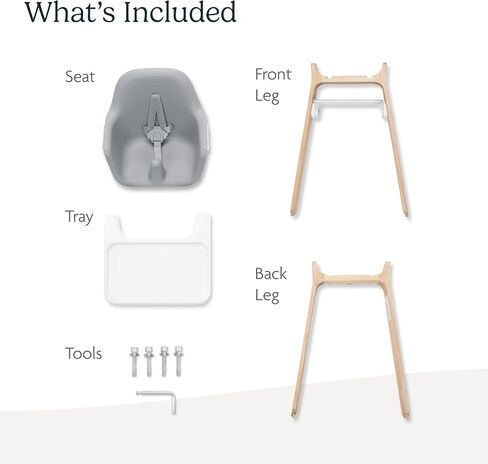 UPPAbaby Ciro High Chair - Easy-to-Clean & Rotating Footrest - Chloe in Saudi Arabia