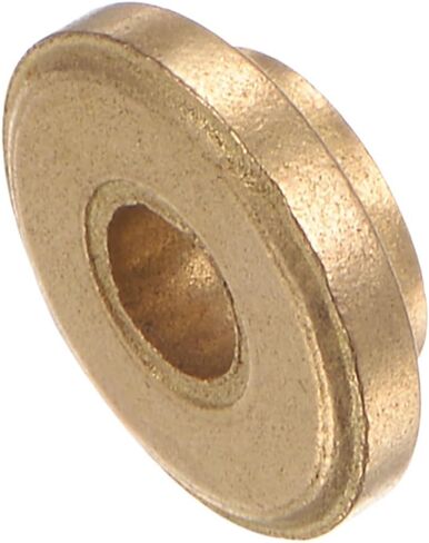 HARFINGTON 2pcs Flange Bearing Sleeve 16mm Bore 20mm OD 12mm Length 2mm Flange Thickness Bronze Bushing Self Lubricating Bushings Sleeves for Industrial Equipment in Saudi Arabia