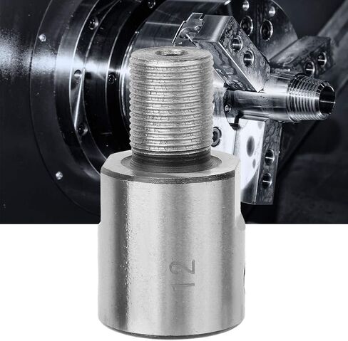 Lathe Headstock Spindle Adapter, Chuck Connecting Rod Stainless Steel M14*1 for K01-50/63 K02-50/63 Lathe Chuck Woodworking Lathe (10mm Handle*M14*1) in Saudi Arabia