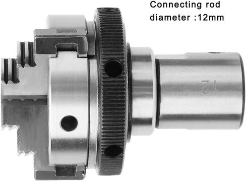 Lathe Headstock Spindle Adapter, Chuck Connecting Rod Stainless Steel M14*1 for K01-50/63 K02-50/63 Lathe Chuck Woodworking Lathe (10mm Handle*M14*1) in Saudi Arabia