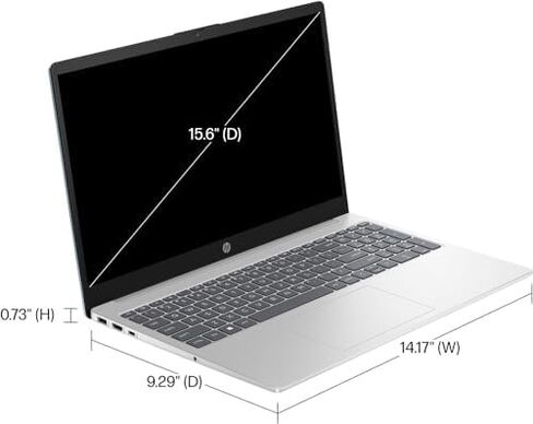 كمبيوتر محمول للأعمال HP، شاشة FHD مقاس 15.6 بوصة، AMD Ryzen 5-7520U (4-core)، 16 جيجابايت DDR5، 256 جيجابايت SSD، AMD Radeon Graphics، كاميرا ويب HD، Wi-Fi 6، شحن سريع، Windows 11 Pro، مع ترخيص Microsoft Office مدى الحياة in Kuwait