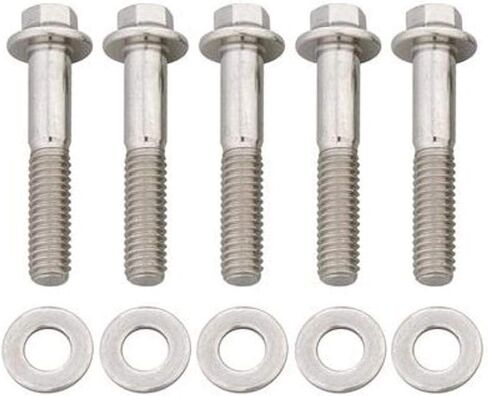 ARP 713-1500 من الفولاذ المقاوم للصدأ 3/8-24 بوصة خيط RH رفيع 1.500 بوصة UHL 12 نقطة مع مقبس 3/8 بوصة وغسالة، (مجموعة من 5) in Saudi Arabia