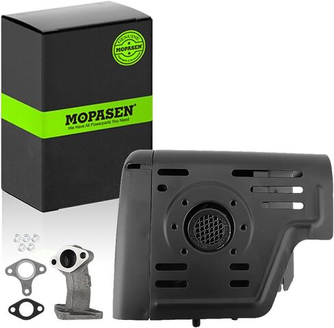 MOPASEN 18310-ZE2-W61 GX390 GX340 Muffler Silenser Assembly W/Exhaust Manifold Pipe & Gasket for Honda & Clone 11HP 13HP 389cc Predator 420cc 459cc Power Pressure Washer Engines in Saudi Arabia