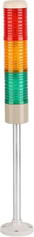 Nxtop عمود ضوء الإشارة الصناعية LED إنذار برج مستدير مؤشر ضوئي تحذير ضوء r أحمر أخضر أصفر تيار مستمر 12 فولت ثابت على in Saudi Arabia