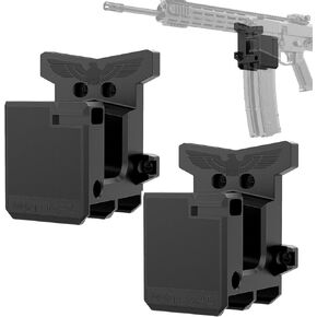 حامل مسدس على الحائط، حامل على الحائط مع مادة PA قوية وصلبة، قدرة تحمل 300 رطل من التوتر، حامل على الحائط مع حامل مزدوج in Kuwait