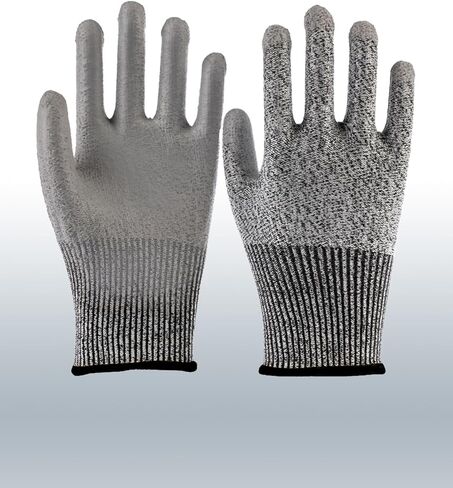Fishing Gloves Safety Work Gloves with Palm Nitrile Coated,Home Improvement,Garden Sturdy and Durable in Saudi Arabia