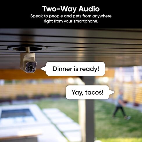 WYZE Bulb Cam Security Camera, 2K HD Outdoor Light Bulb Camera, Color Night Vision, Dimmable LED Bulb, Motion Detection, Siren Alarm, Works w/Alexa/Google Assistant. Free Expert Support (Renewed) in Saudi Arabia