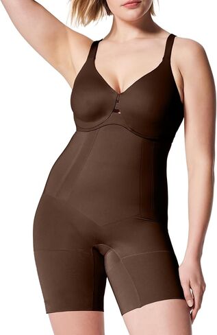 SPANXsculpt OnCore High-Waisted Mid-Thigh Short - Powerful Sculpting Shapwear for Women - Level 3 Compression - Core Control - Very Black - X-Small - Petite in Kuwait