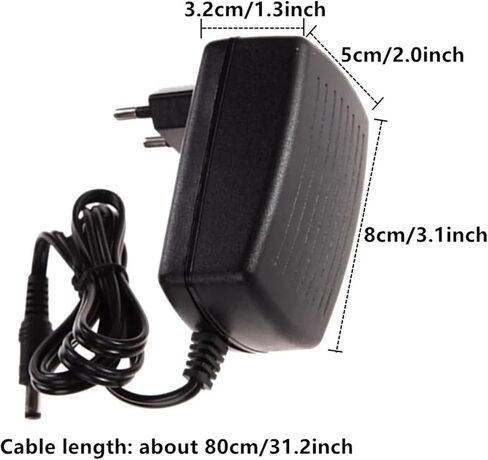 9V 1.5A 2A 2.5A 3A Power Adapter 5.5 * 2.5mm(UK Plug,9V 3A) in Saudi Arabia