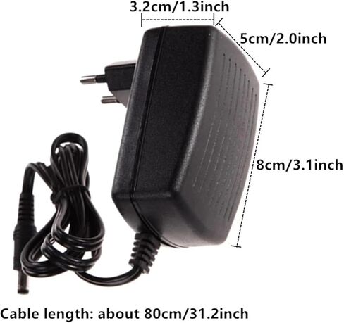 Power Adapter 3.3V 3.5V 3.6V AC DC 5V 6V 6.5V 3A(UK Plug,6.5V 2.5A) in Saudi Arabia