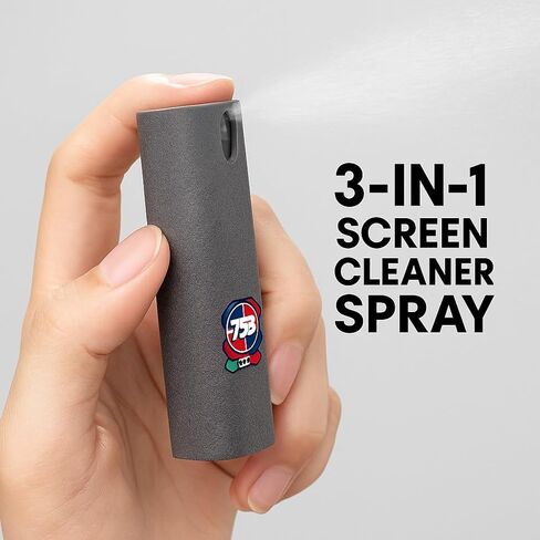 3 في 1 إلكترونيات محمولة قابلة لإعادة الاستخدام للهاتف المحمول والكمبيوتر اللوحي وشاشات Lcd ومنظف للشاشة طقم تنظيف من الألياف الدقيقة in Kuwait